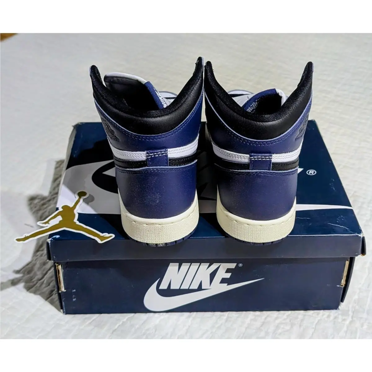 Nike shoes - Air Jordan 1 - Air - FD1437-401 - Blue, Black, White, Multicolor 6