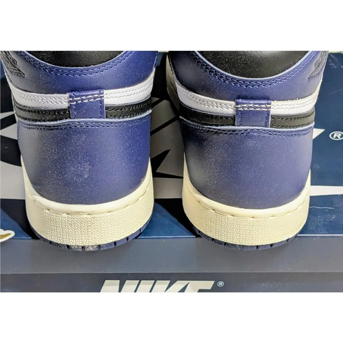 Nike shoes - Air Jordan 1 - Air - FD1437-401 - Blue, Black, White, Multicolor 7