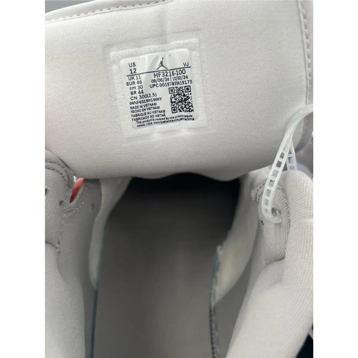 Nike shoes - Air Jordan 1 Mid - Air Mid - HF3216-100 - Gray 11