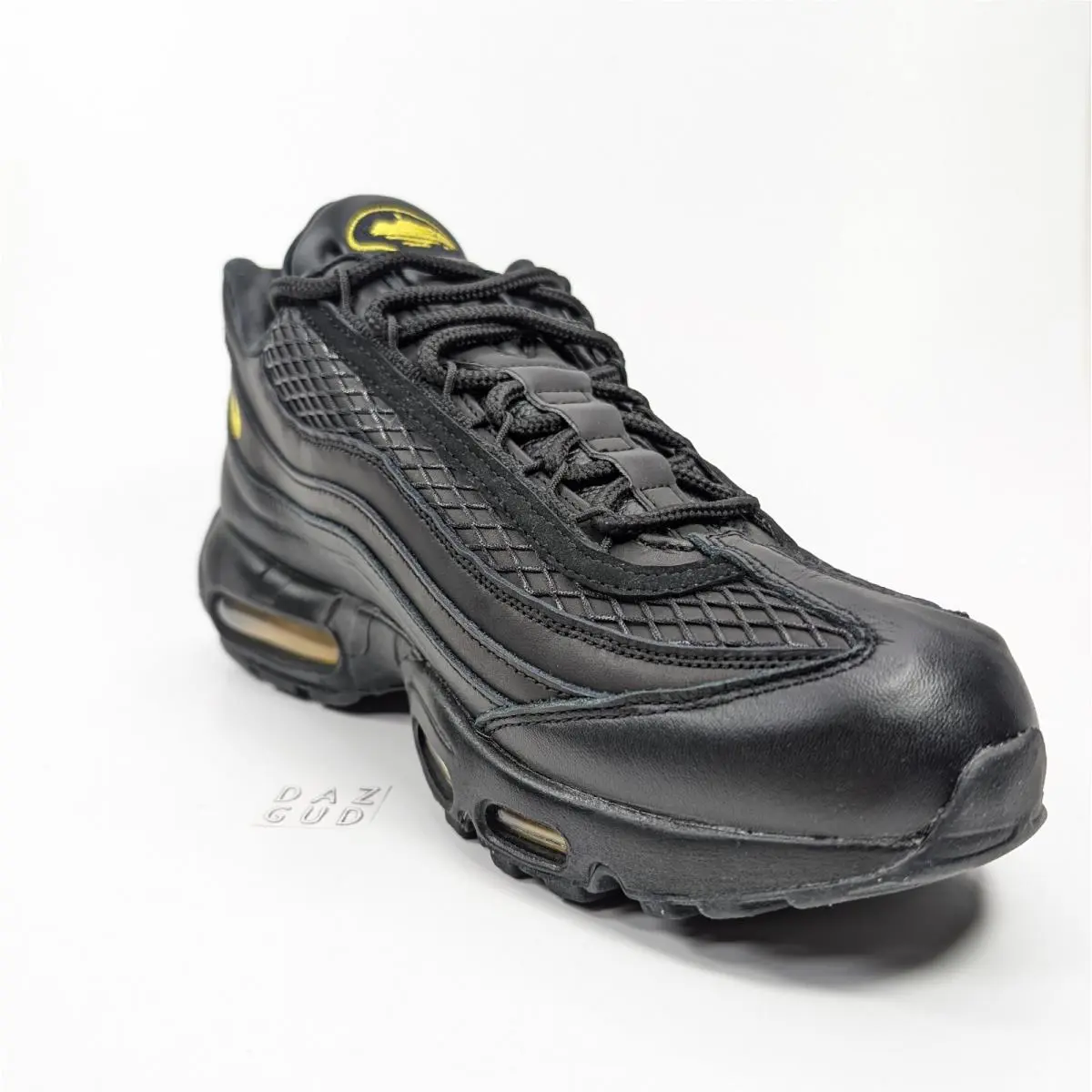 Nike shoes - Nike Corteiz x Air Max 95 SP - FB2709-003 - Black, Manufacturer: Black/Black/Tour Yellow 8