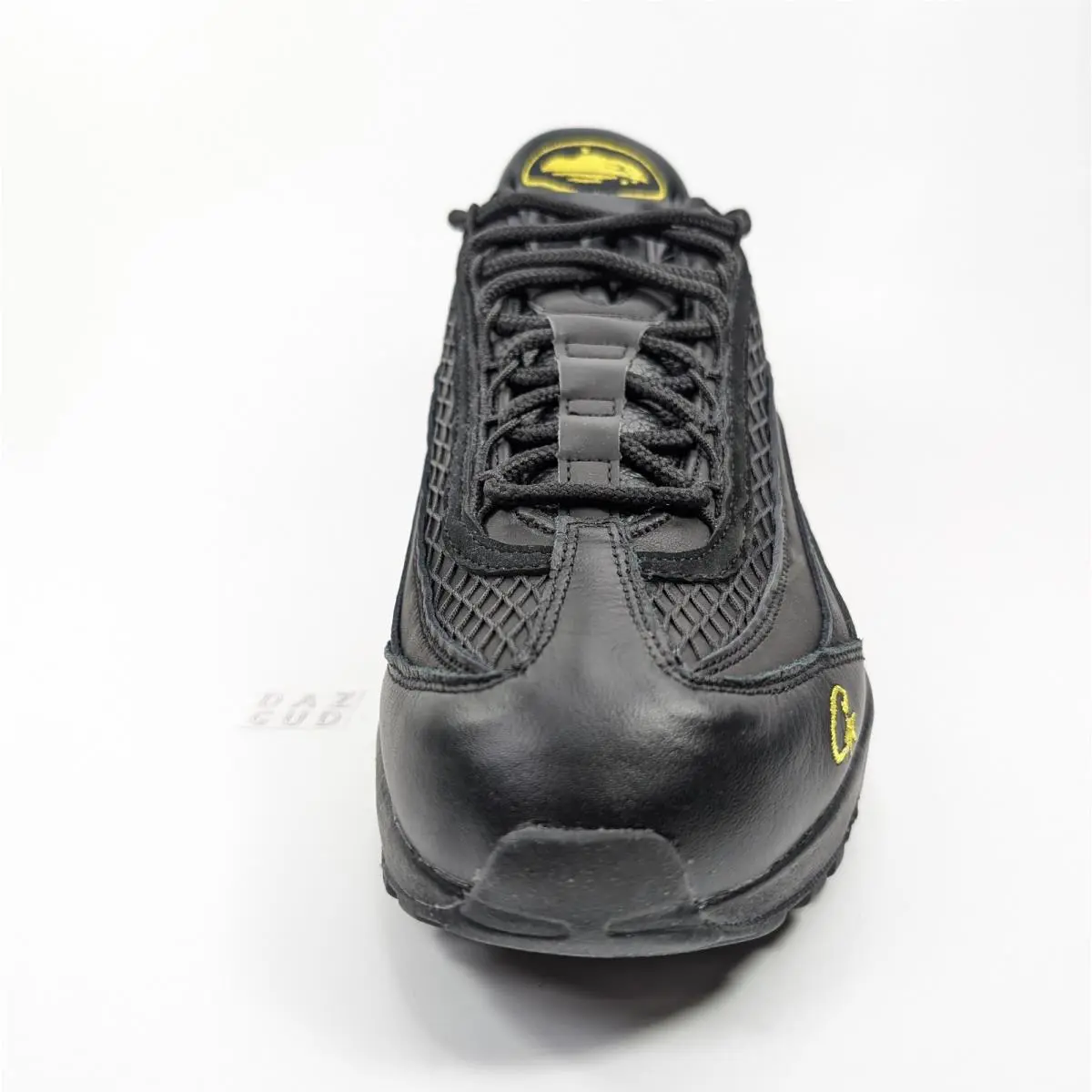 Nike shoes - Nike Corteiz x Air Max 95 SP - FB2709-003 - Black, Manufacturer: Black/Black/Tour Yellow 9