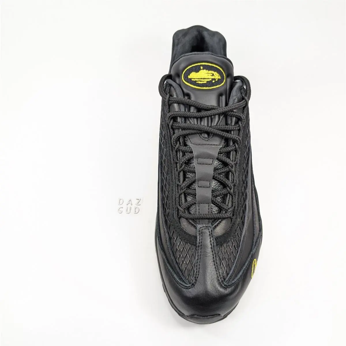 Nike shoes - Nike Corteiz x Air Max 95 SP - FB2709-003 - Black, Manufacturer: Black/Black/Tour Yellow 10