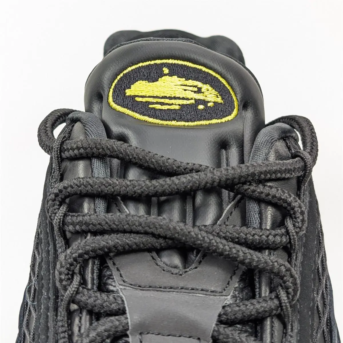 Nike shoes - Nike Corteiz x Air Max 95 SP - FB2709-003 - Black, Manufacturer: Black/Black/Tour Yellow 11