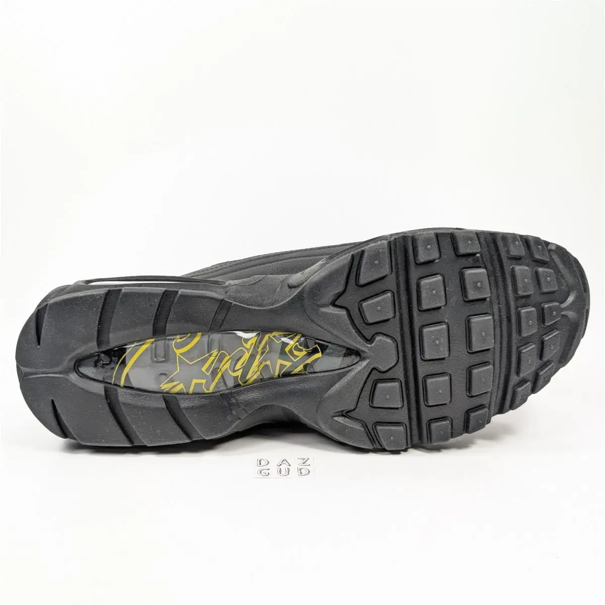 Nike shoes - Nike Corteiz x Air Max 95 SP - FB2709-003 - Black, Manufacturer: Black/Black/Tour Yellow 15
