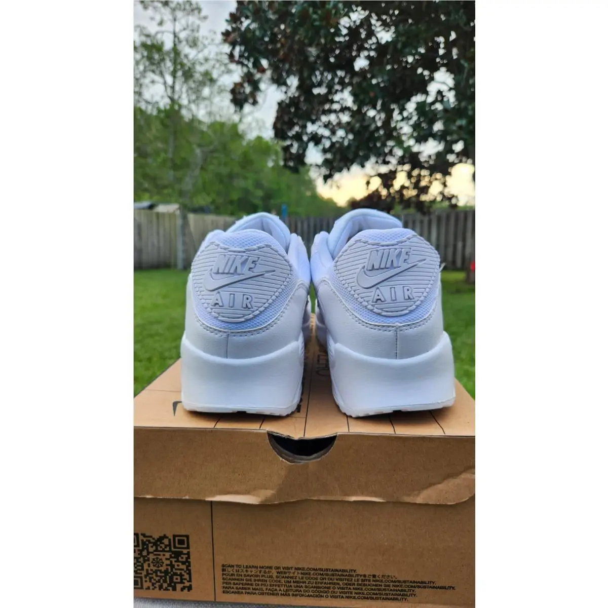 Nike shoes - Nike Air Max 90 - Air Max - DH8010-100 - White 4