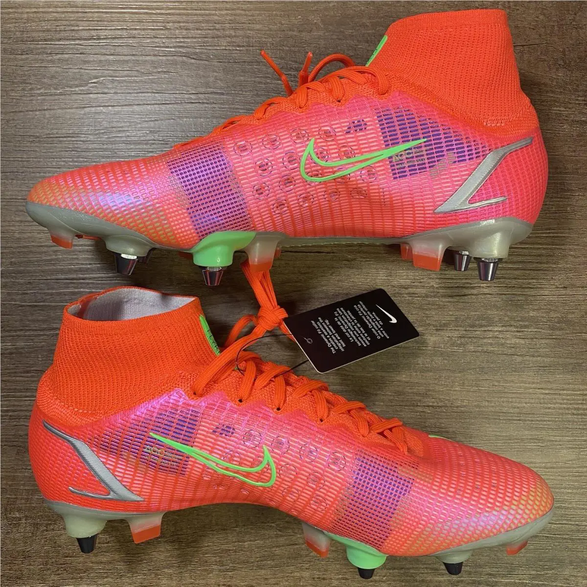 Nike shoes - Nike Mercurial Superfly 8 Elite SG Pro - DD3688 601 - Bright Crimson Metallic Silver 3