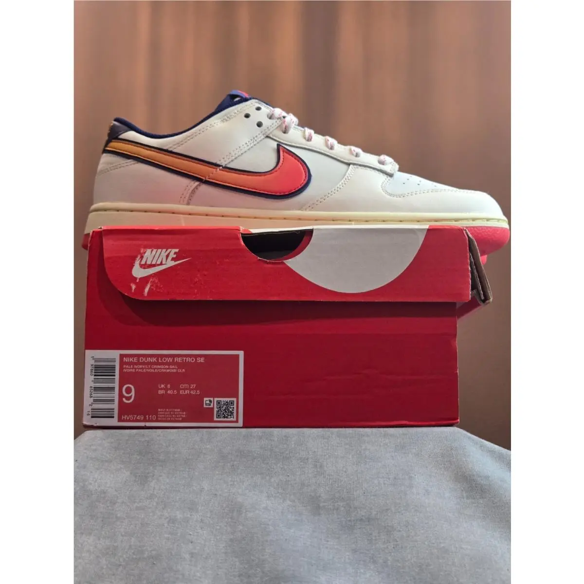 Nike shoes - Nike Dunk Low - Dunk Low - HV5749-110 - Ivory 5