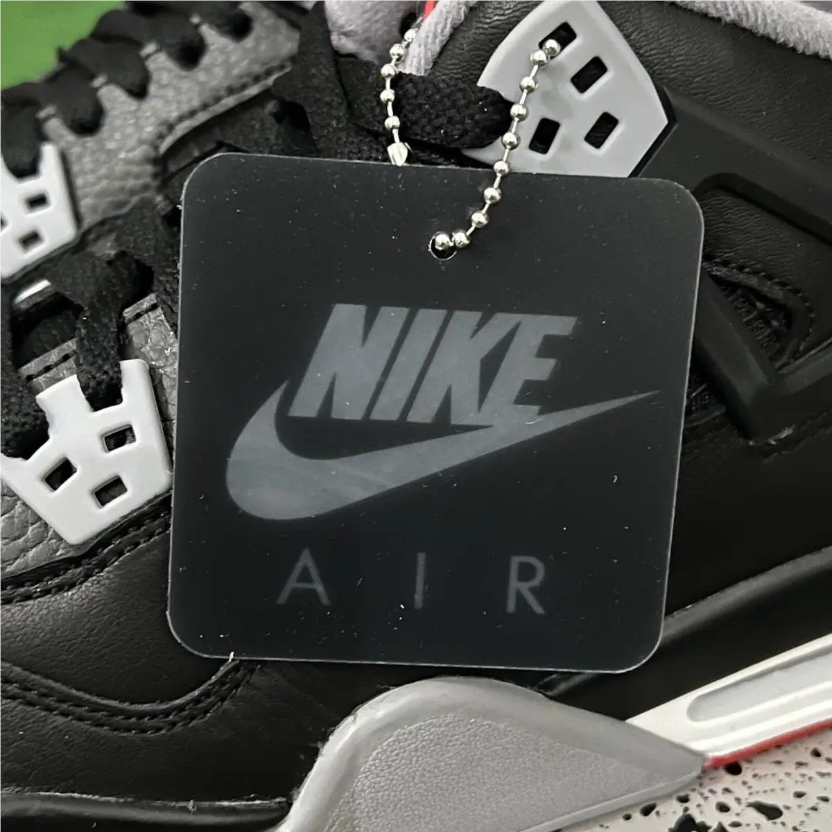 Nike shoes - Air Jordan 4 - Air - FV5029-006 - Black, Manufacturer: Black/Fire Red/Cement Grey/Summit White 5
