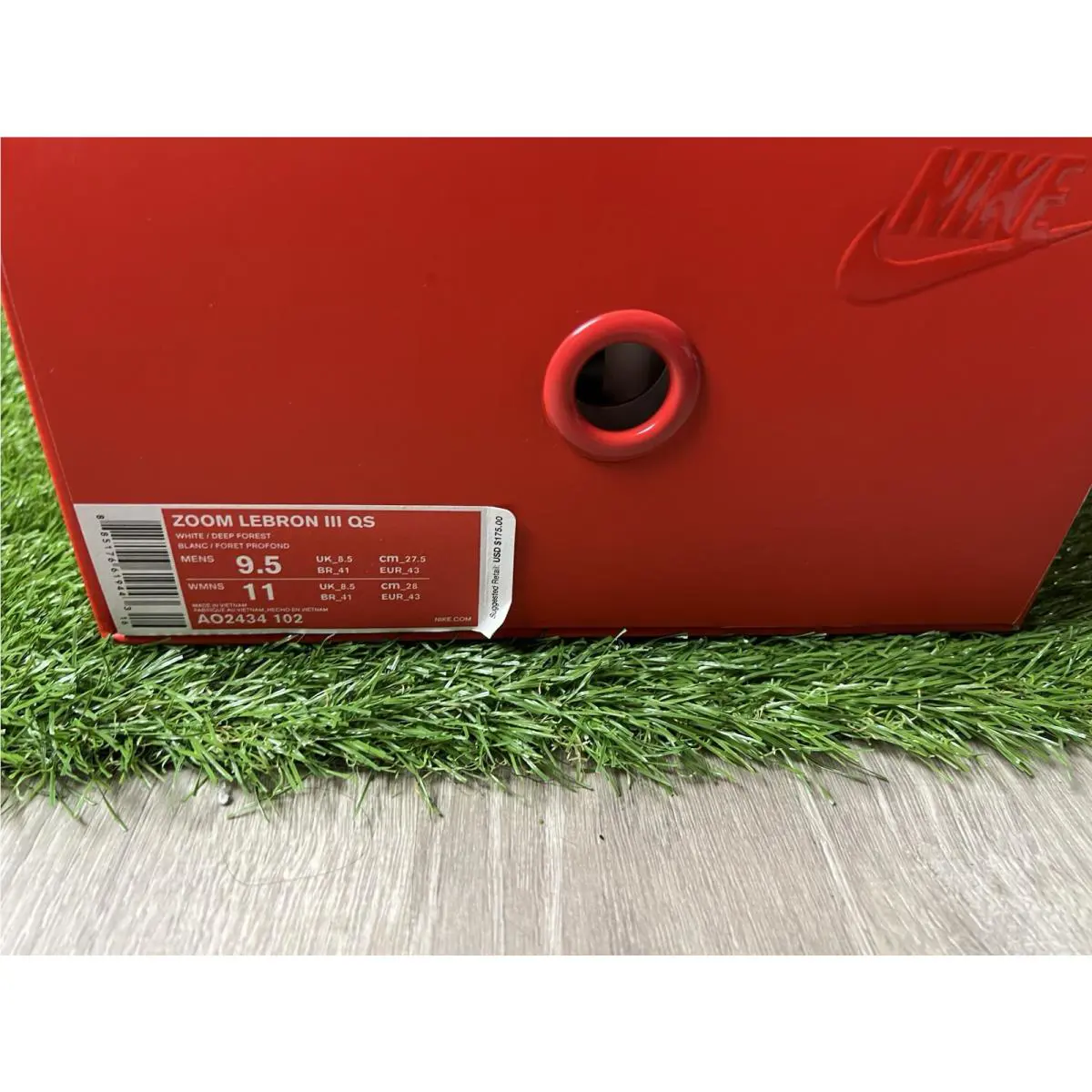 Nike shoes - Nike Zoom LeBron 3 - Zoom LeBron - AO2434-102 - Green 10