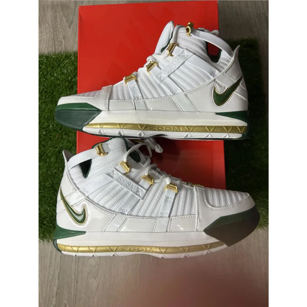 Nike shoes - Nike Zoom LeBron 3 - Zoom LeBron - AO2434-102 - Green 6