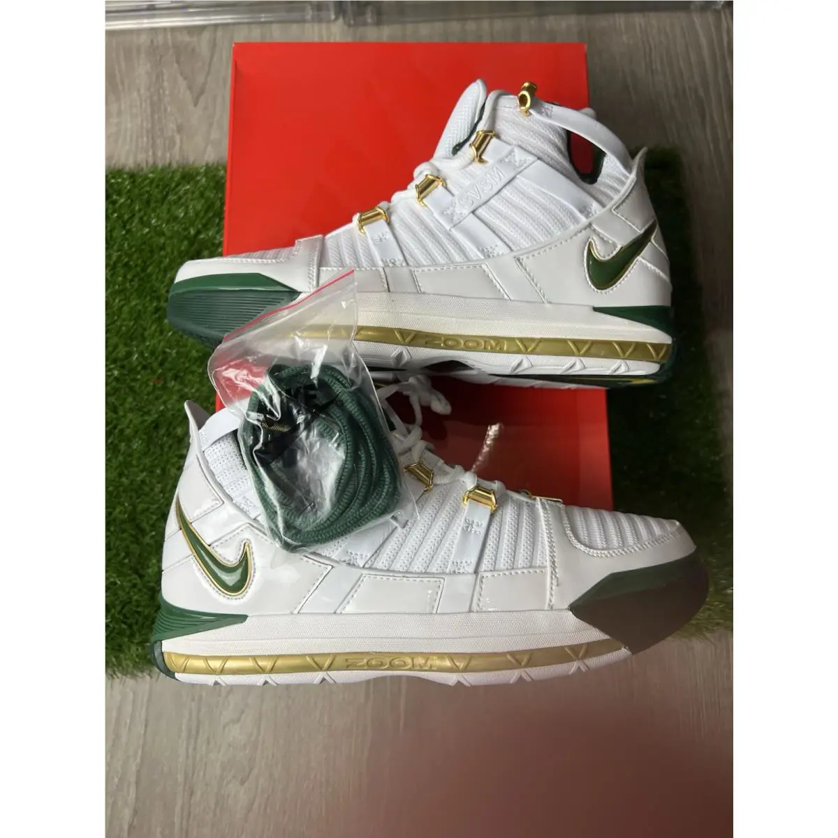 Nike shoes - Nike Zoom LeBron 3 - Zoom LeBron - AO2434-102 - Green 7