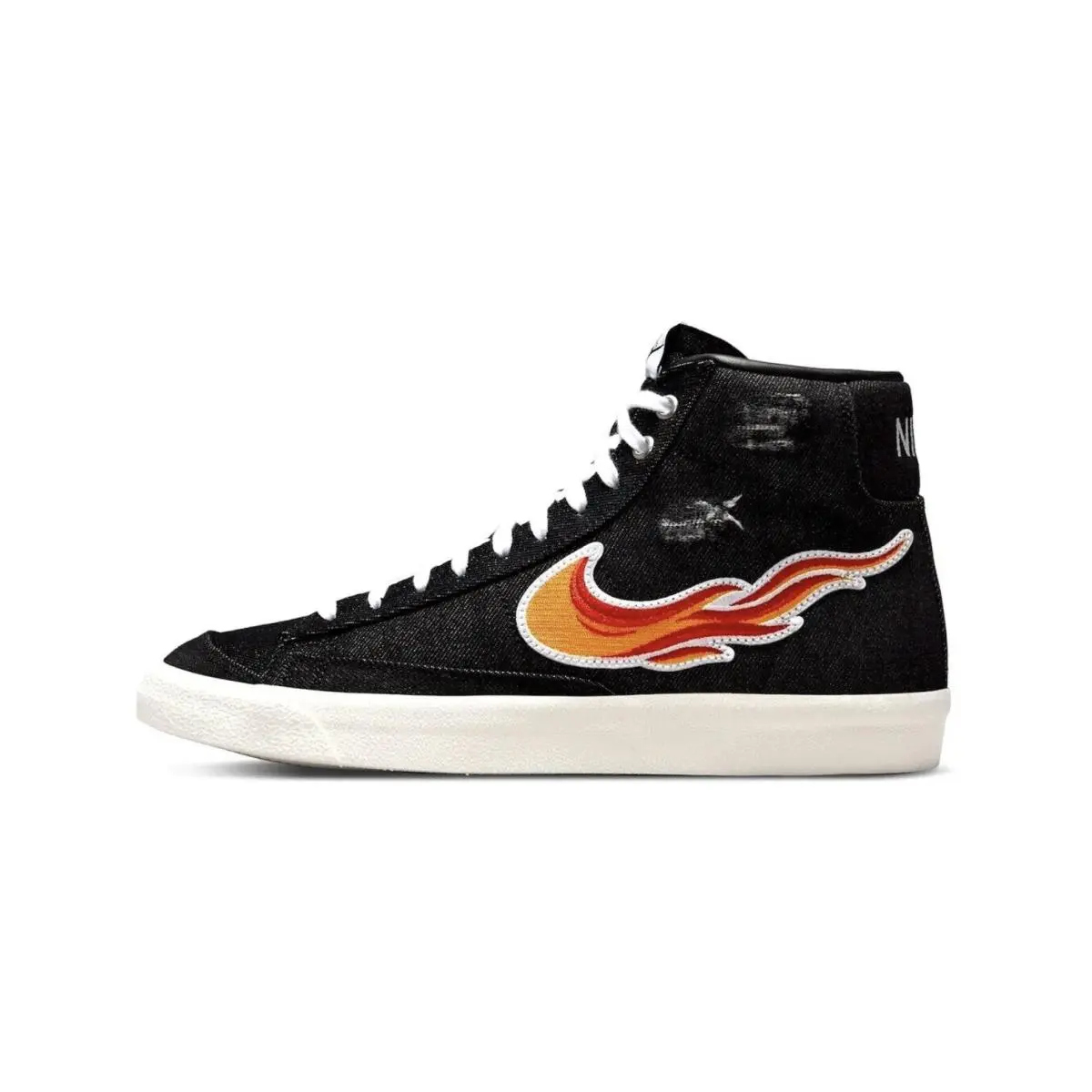 Nike Blazer Mid 77 Vintage Black-multi Color Mens SZ 13 DQ7635-001