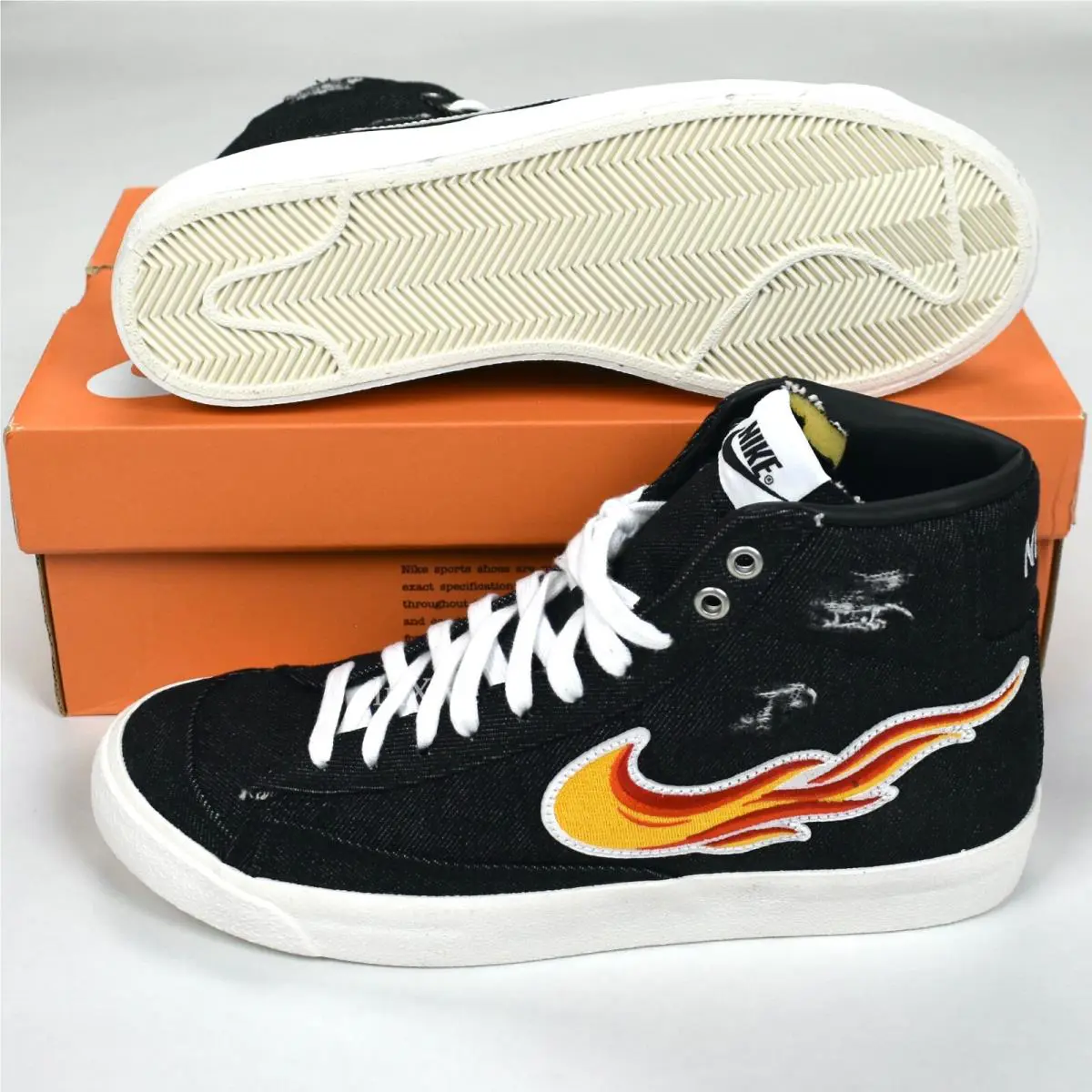 Nike shoes - Nike Blazer 77 - Blazer - DQ7635-001 - Black (UPC: 0195867655897) 0