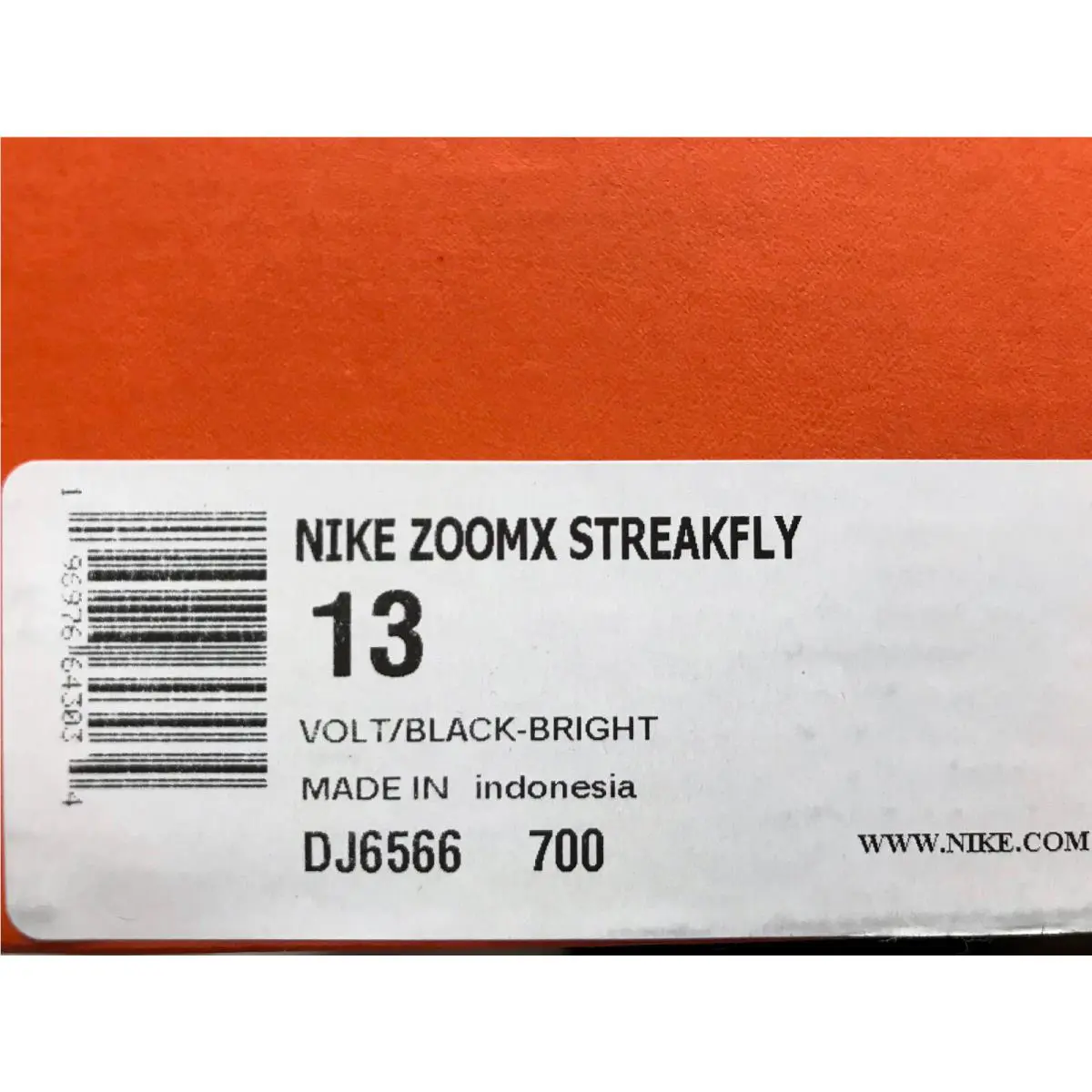 Nike shoes - Nike ZoomX Streakfly - ZoomX Streakfly - DJ6566-700 - Black (UPC: 196976643034) 3