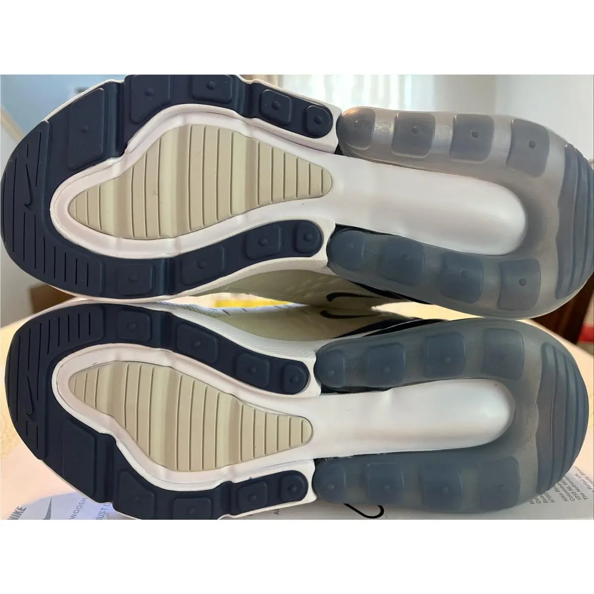 Nike shoes - Nike Air Max 270 - Air Max - FQ8783-072 - Light Bone/Diffused Blue-White 11