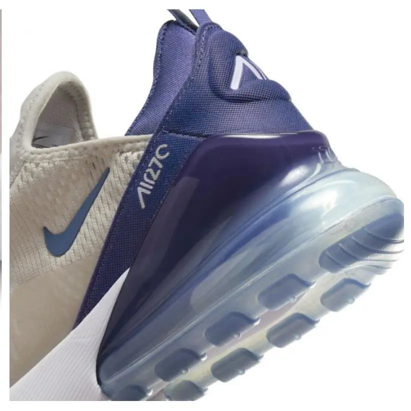 Nike shoes - Nike Air Max 270 - Air Max - FQ8783-072 - Light Bone/Diffused Blue-white (UPC: 196969725068) 4