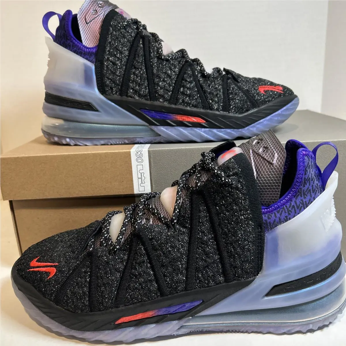 Nike shoes - Nike LeBron 18 - LeBron - DB8148-001 - Black (UPC: 00194497785851) 1