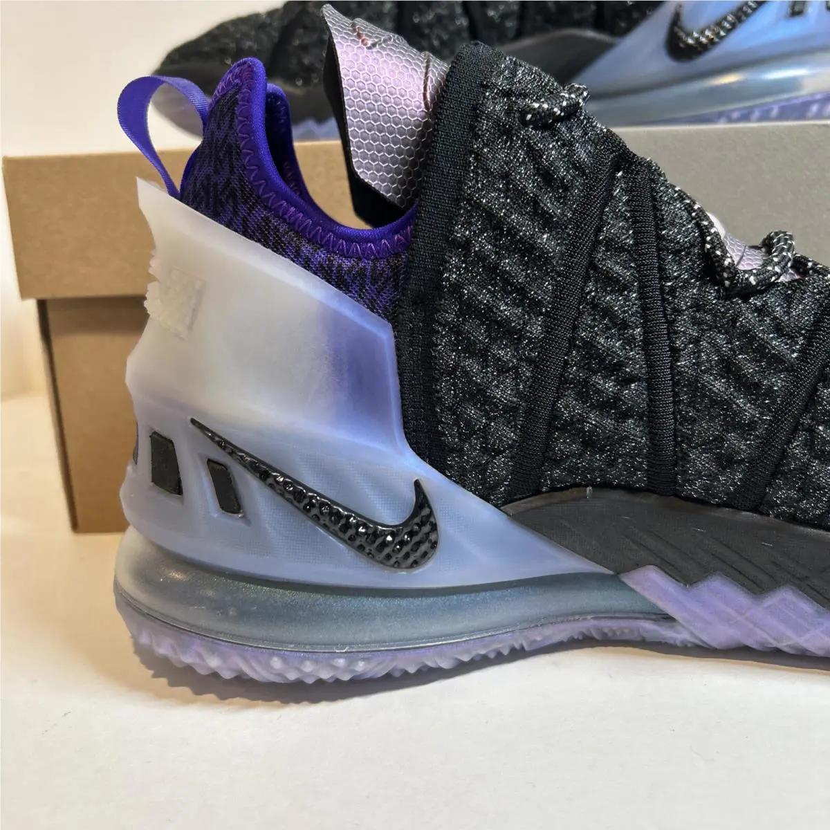 Nike shoes - Nike LeBron 18 - LeBron - DB8148-001 - Black (UPC: 00194497785851) 3