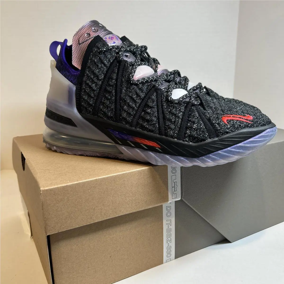 Nike shoes - Nike LeBron 18 - LeBron - DB8148-001 - Black (UPC: 00194497785851) 16