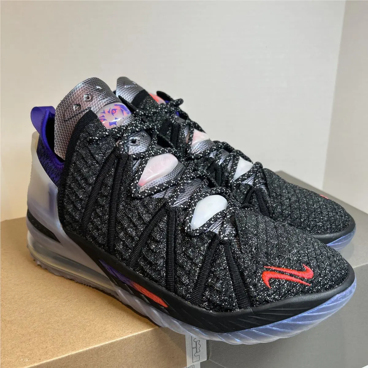 Nike shoes - Nike LeBron 18 - LeBron - DB8148-001 - Black (UPC: 00194497785851) 17