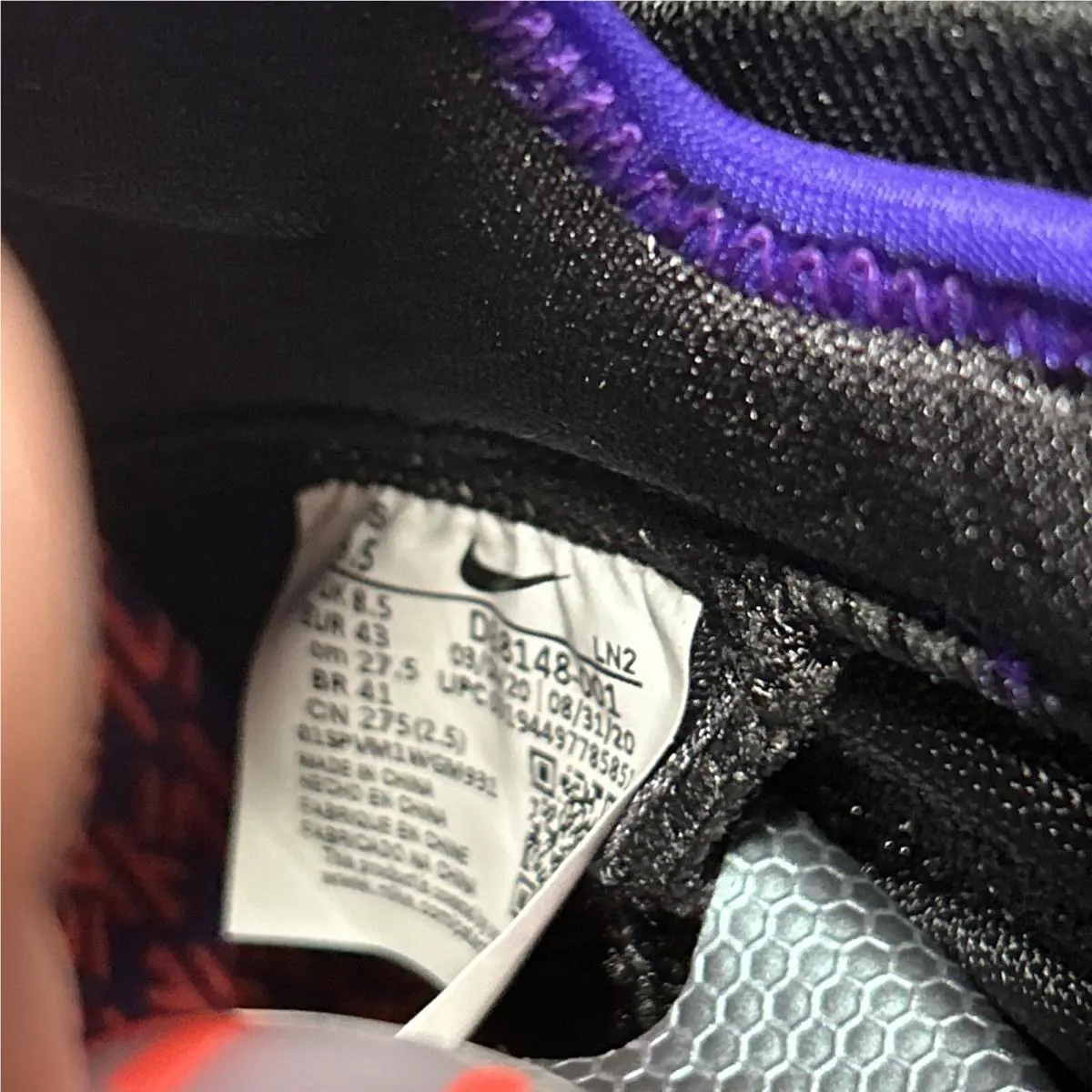Nike shoes - Nike LeBron 18 - LeBron - DB8148-001 - Black (UPC: 00194497785851) 0