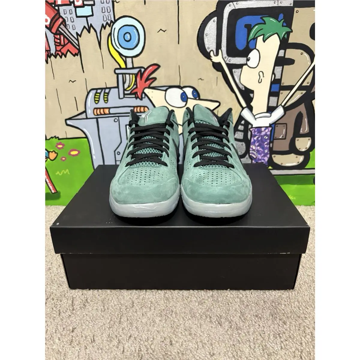 Nike shoes - Nike Zoom Kobe 4 Protro - FQ3545-300 - Green, Manufacturer: Bicoastal/Black/Metallic Silver 1