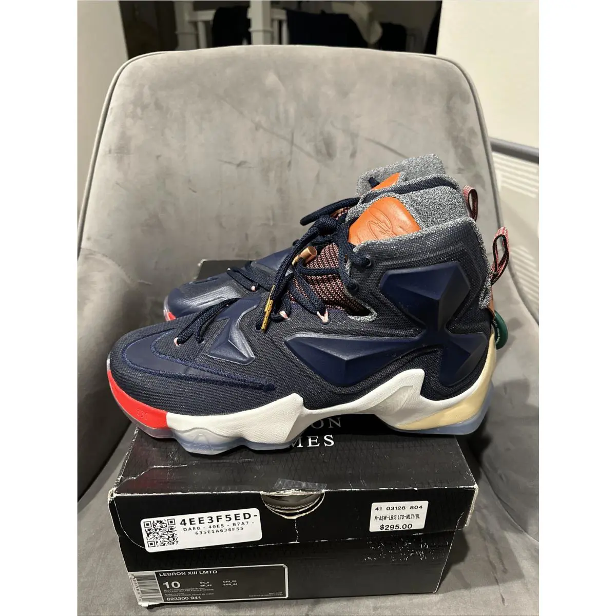 Nike shoes - Nike LeBron 13 - LeBron - 823300-941 - Blue 0