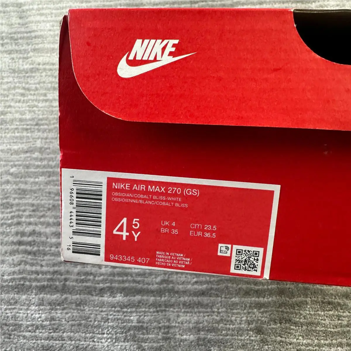 Nike shoes - Nike Air Max 270 - Air Max - HQ3811-001 - Blue 6