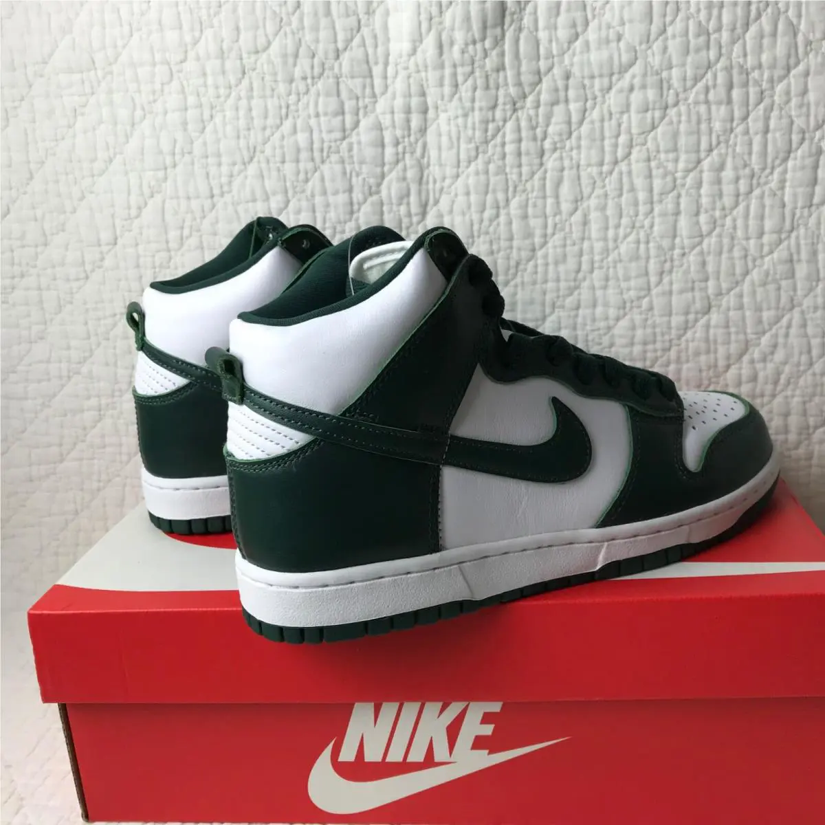 Nike shoes - Nike Dunk High - Dunk High - CZ8149-100 - White/Pro Green 6