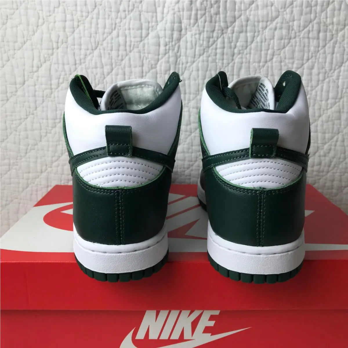 Nike shoes - Nike Dunk High - Dunk High - CZ8149-100 - White/Pro Green 4