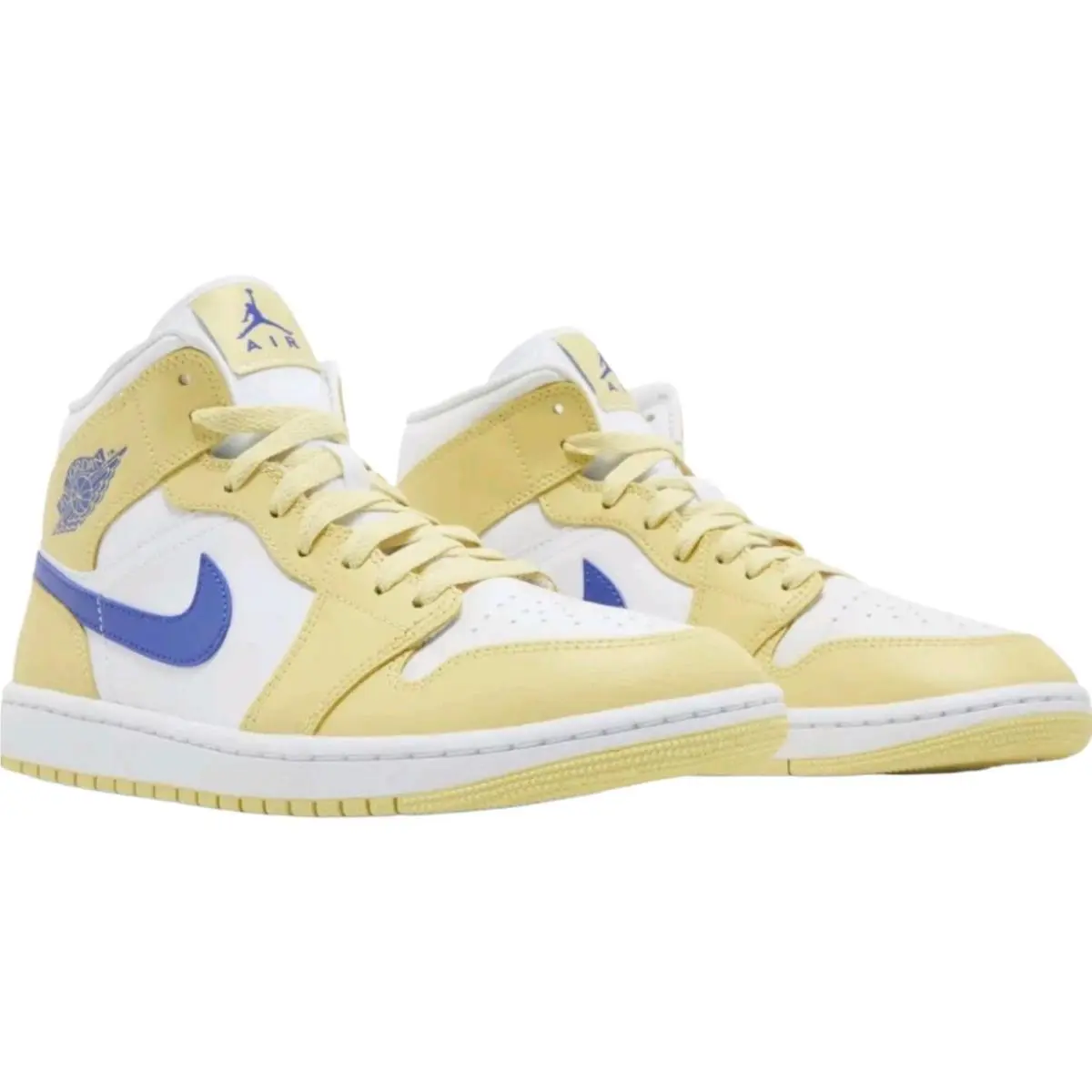 Nike shoes - Air Jordan 1 Mid - Air Mid - BQ6472-701 - Yellow (UPC: 196153956490) 1