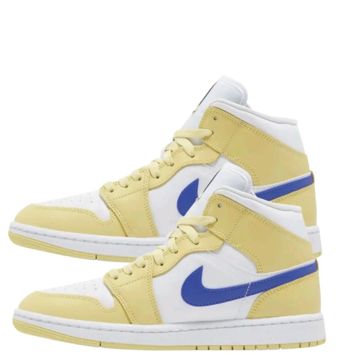 Nike shoes - Air Jordan 1 Mid - Air Mid - BQ6472-701 - Yellow (UPC: 196153956490) 2