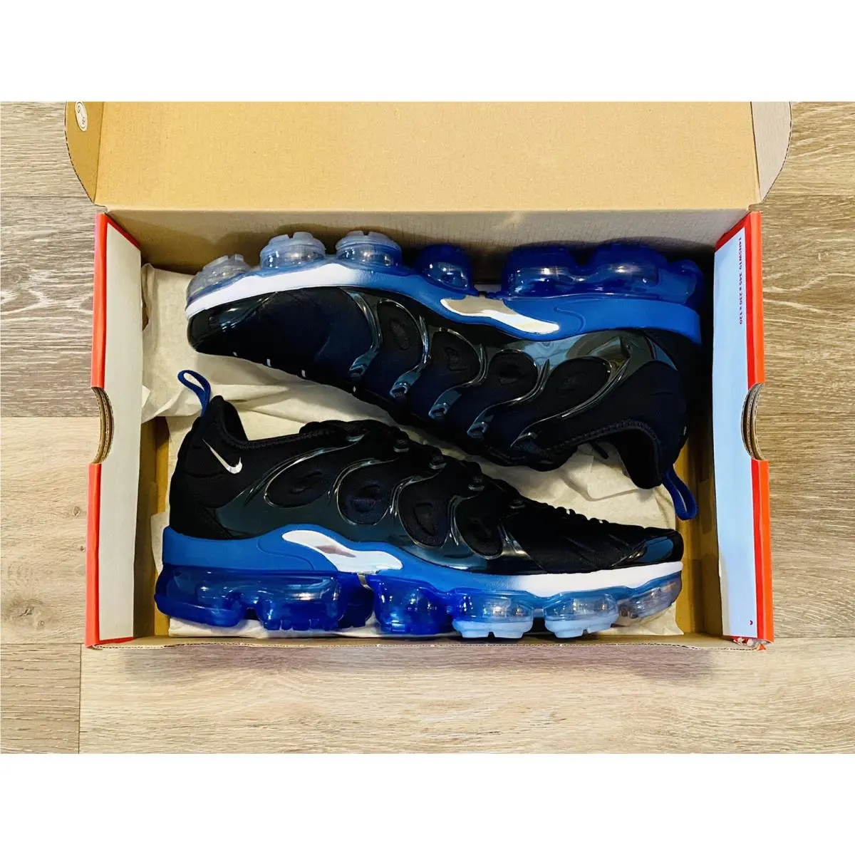 Nike Vapormax Plus `shooting Stars` Black Blue DH4300-001 Men`s 6 Women`s 7.5