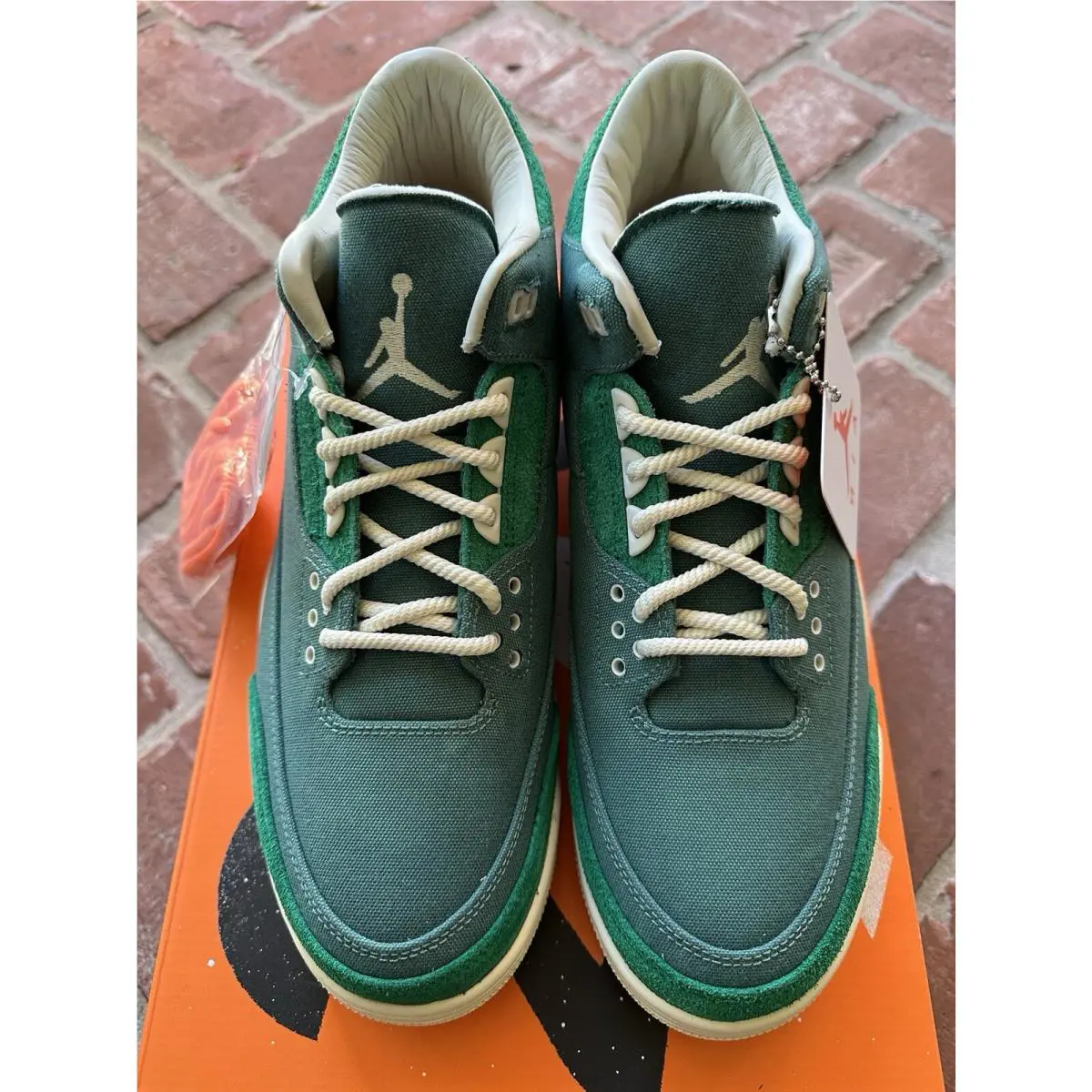 Nike shoes - Air Jordan 3 - Air - FZ7974 300 - Green 0