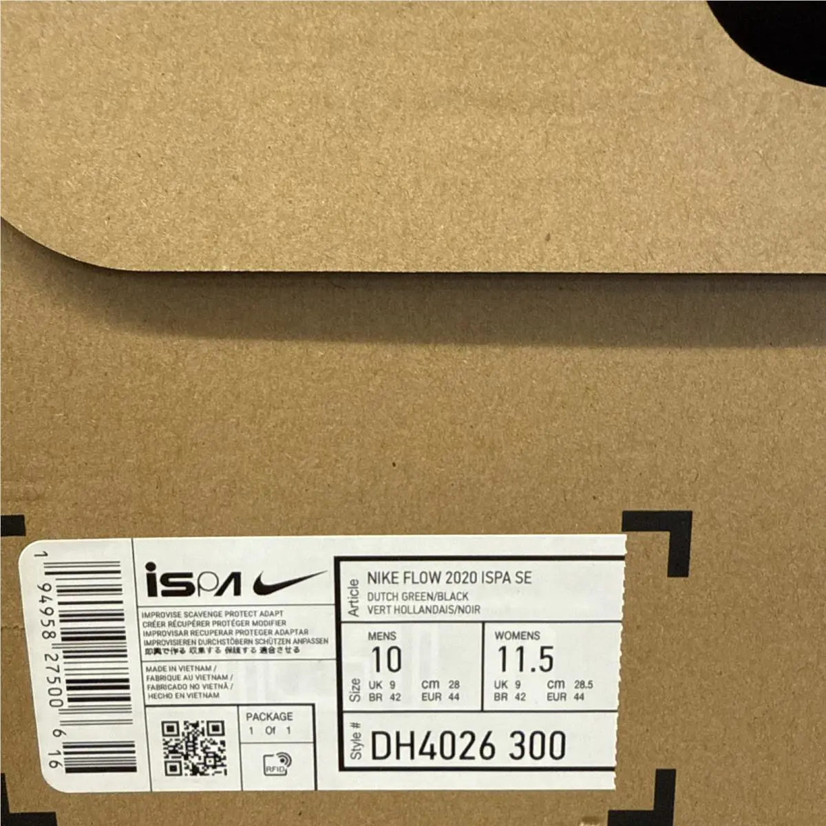 Nike shoes - Nike ISPA Flow - ISPA Flow - DH4026-300 - Green 4