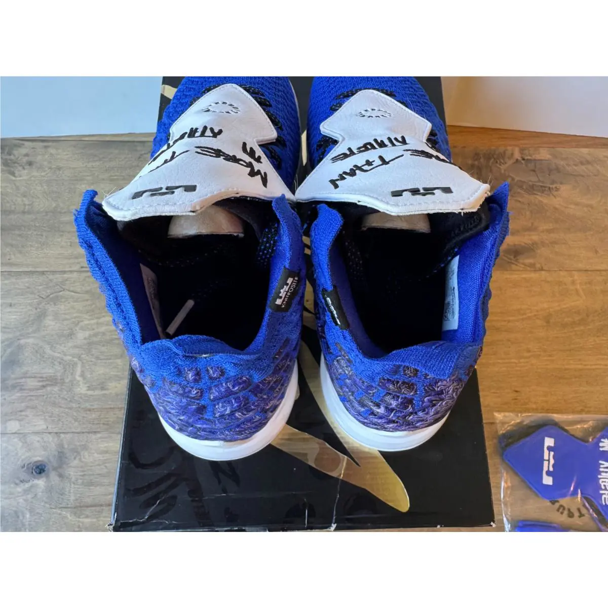 Nike shoes - Nike LeBron 7 - LeBron - CT3464-400 - Racer Blue White Black 2