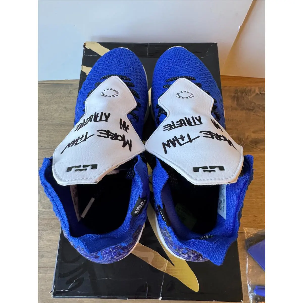 Nike shoes - Nike LeBron 7 - LeBron - CT3464-400 - Racer Blue White Black 3