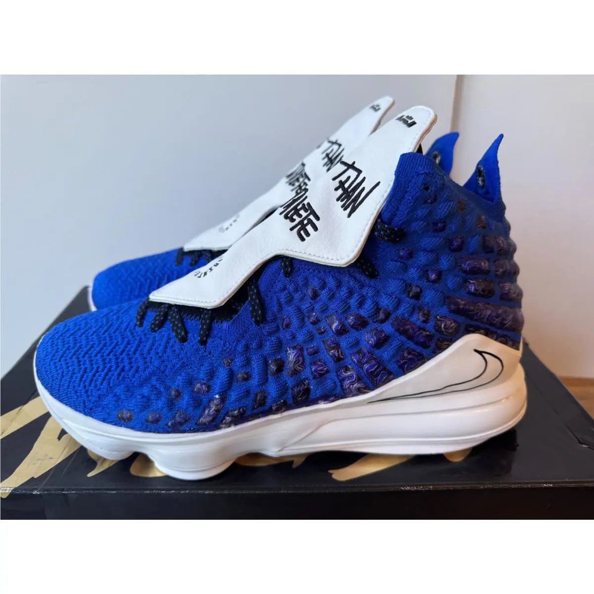 Nike shoes - Nike LeBron 7 - LeBron - CT3464-400 - Racer Blue White Black 4