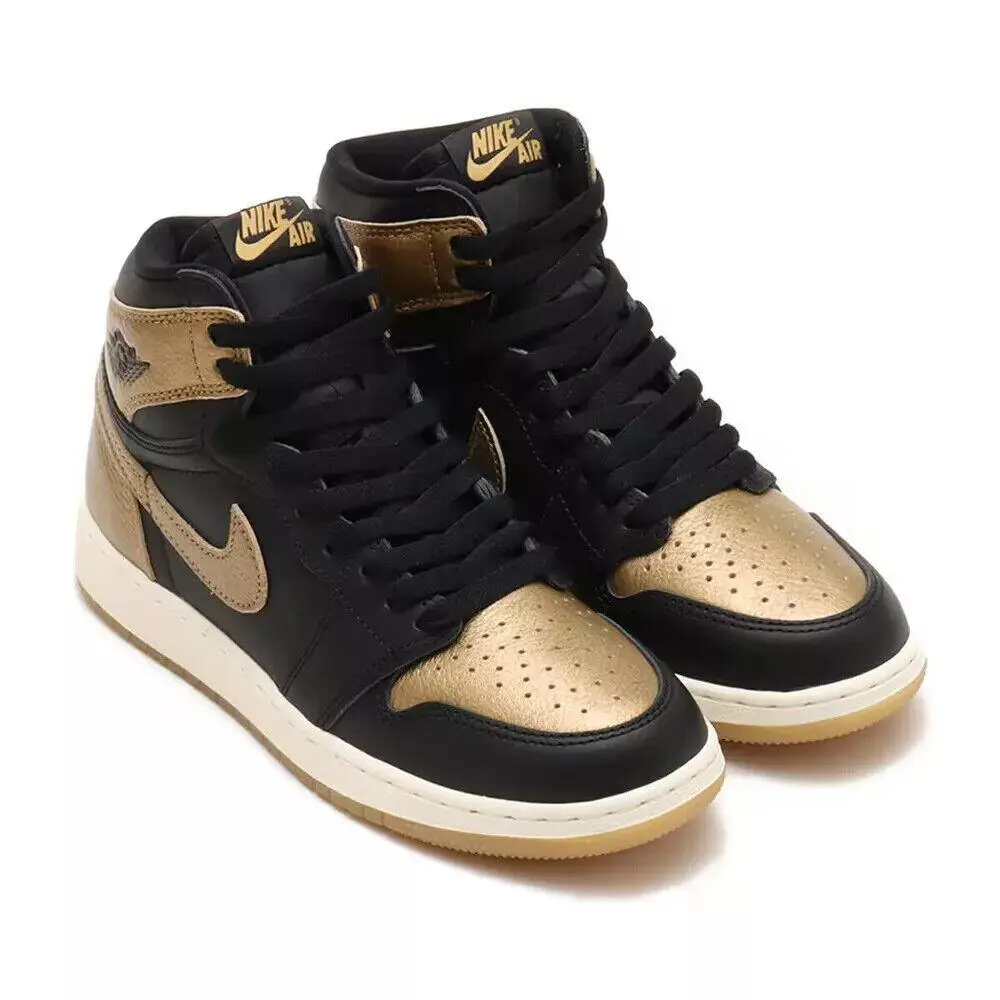 Nike shoes - Air Jordan 1 Retro High OG - FD1437 071 - Black/Metallic Gold-Sail (UPC: 197596290158) 0