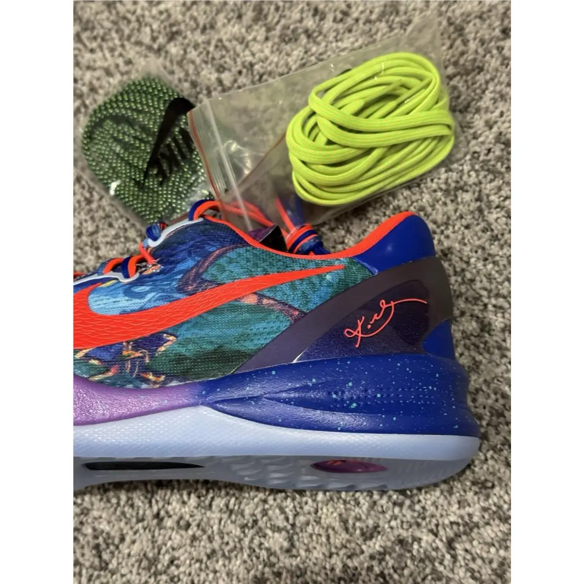 Nike shoes - Nike Kobe 8 System - Kobe System - HM9621-900 - Multicolor, Manufacturer: Multi-Color/Multi-Color/Multi-Color 4