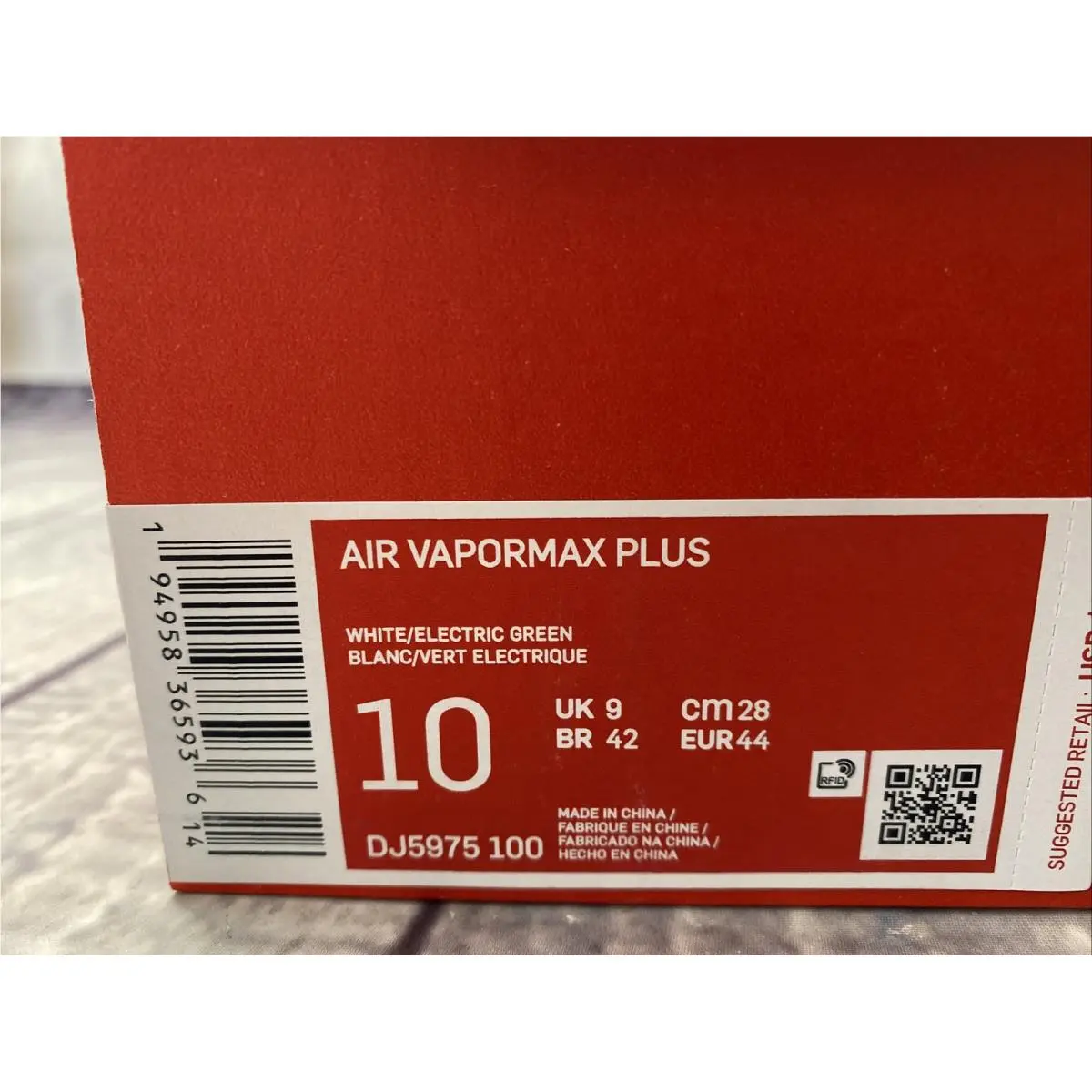 Nike shoes - Nike Air Vapormax Plus - Air Vapormax Plus - DJ5975-100 - White 10