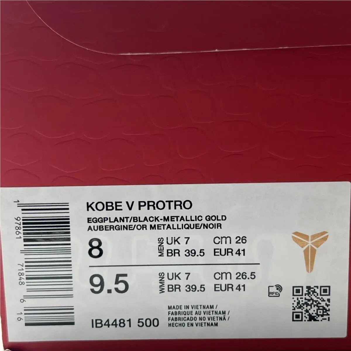 Nike shoes - Nike Kobe 5 - Kobe - IB4481-500 - Purple 6