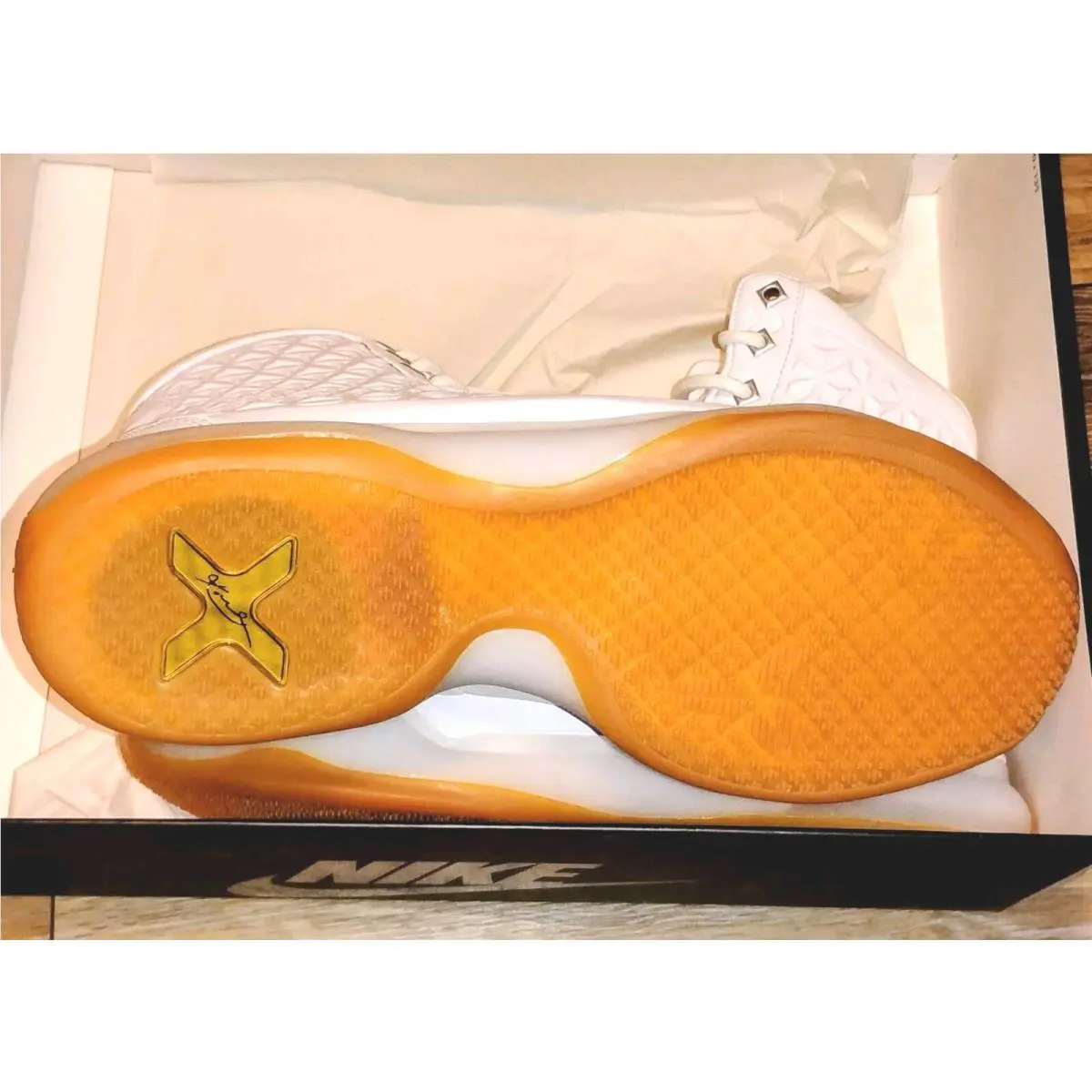 Nike shoes - Nike Kobe 10 - Kobe - 822950-100 - White 6