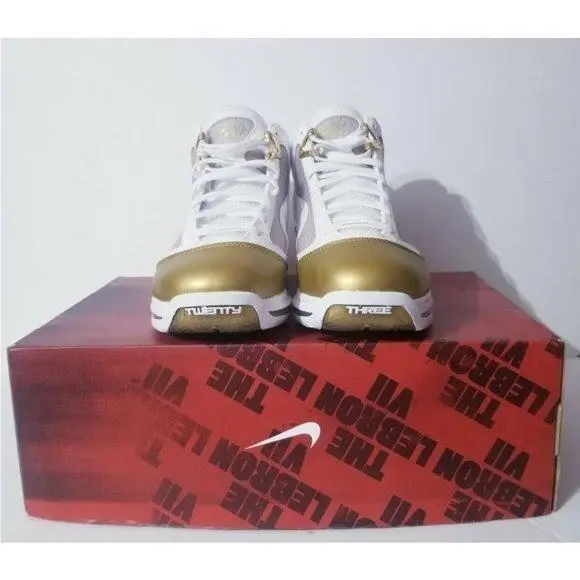Nike shoes - LeBron 7 - LeBron - CU5646-100 - White (UPC: 193657921290) 2