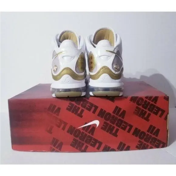 Nike shoes - LeBron 7 - LeBron - CU5646-100 - White (UPC: 193657921290) 3