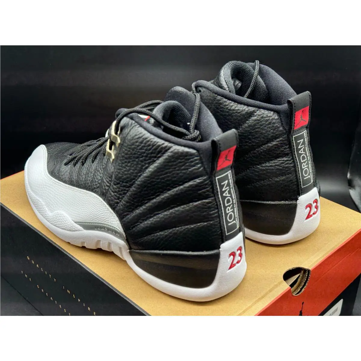 Nike shoes - Air Jordan 12 - Air - CT8013006 - Black/White (UPC: 195866361881) 4