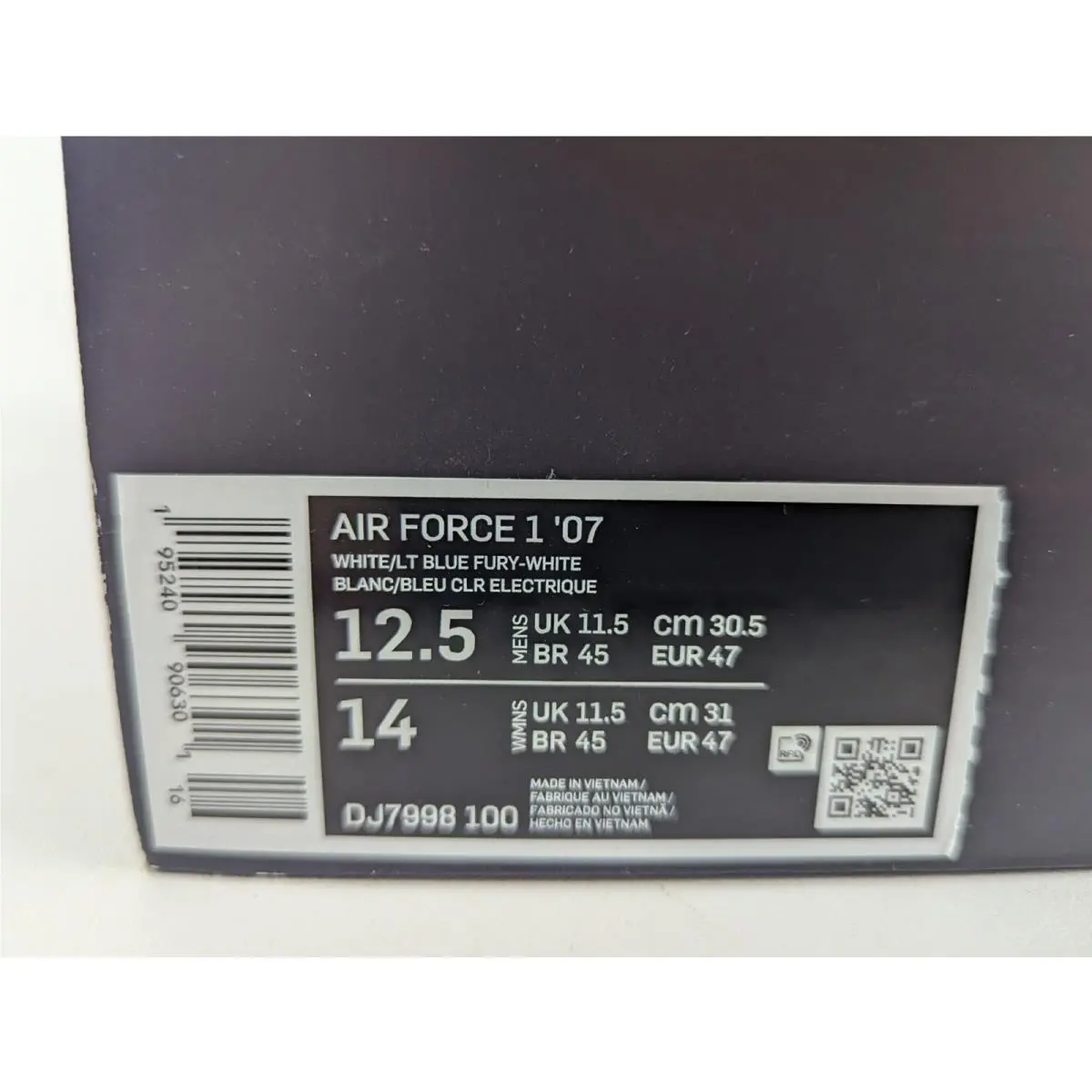 Nike shoes - Nike Air Force 1 - Air Force - DJ7998-100 - White 7