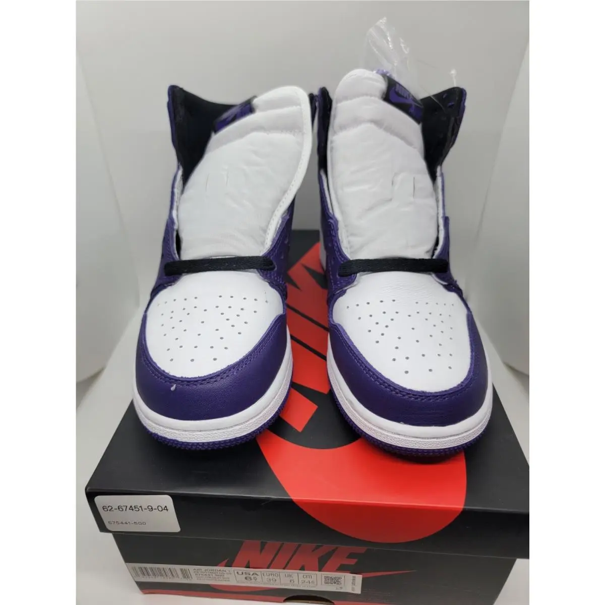 Nike shoes - Air Jordan 1 - Air - 555088-500 - Purple 3