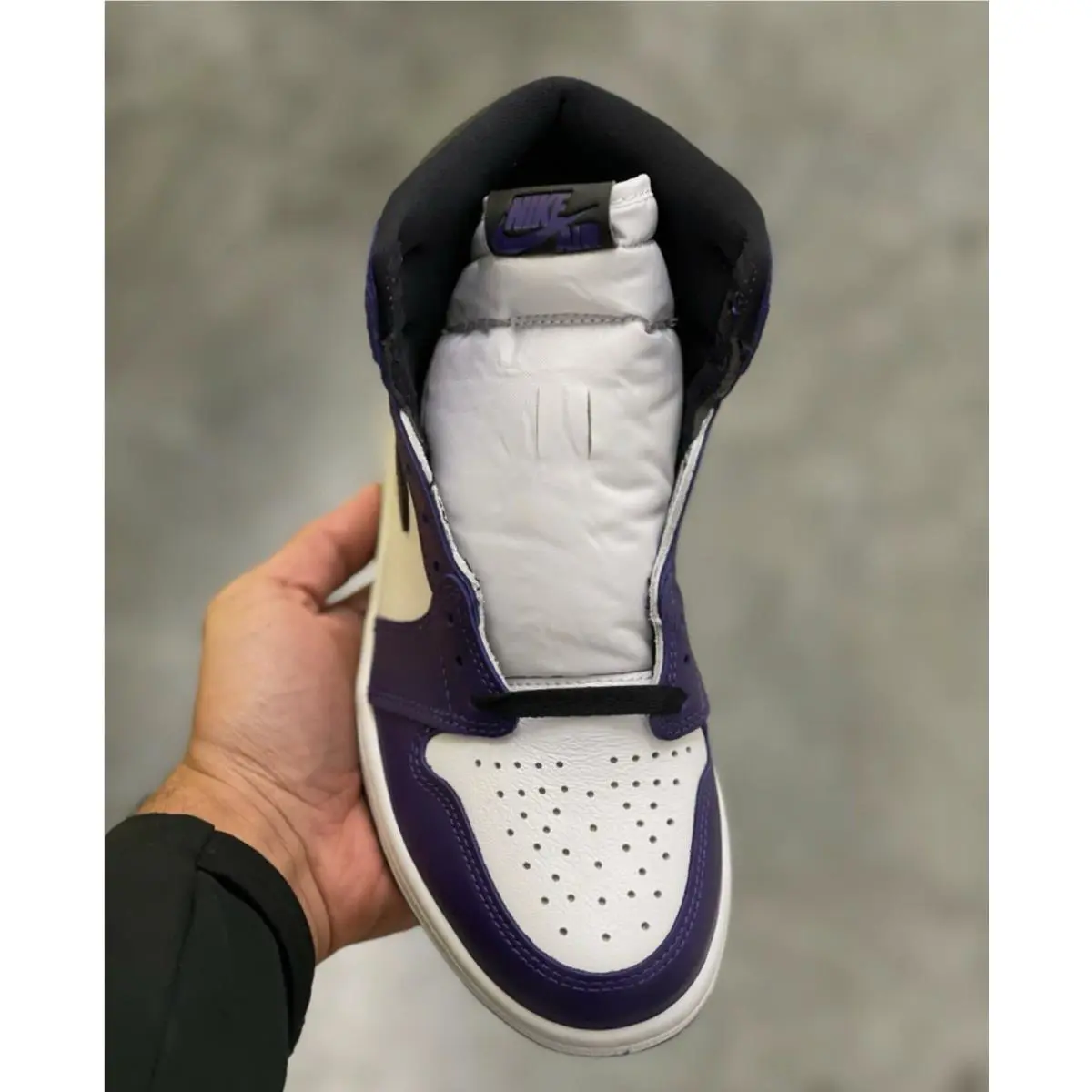 Nike shoes - Air Jordan 1 - Air - 555088-500 - Purple (UPC: 0193658125543) 0