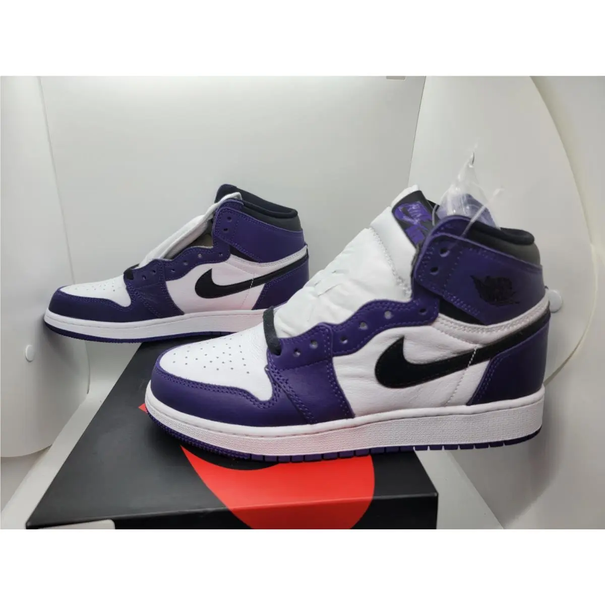 Nike shoes - Air Jordan 1 - Air - 555088-500 - Purple 0